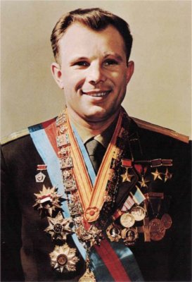 Yuri Gagarin - first man in space